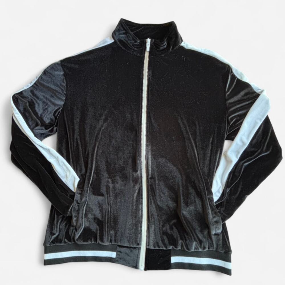 Stacy Adams Velvet Track Jacket - Picture 4 of 8